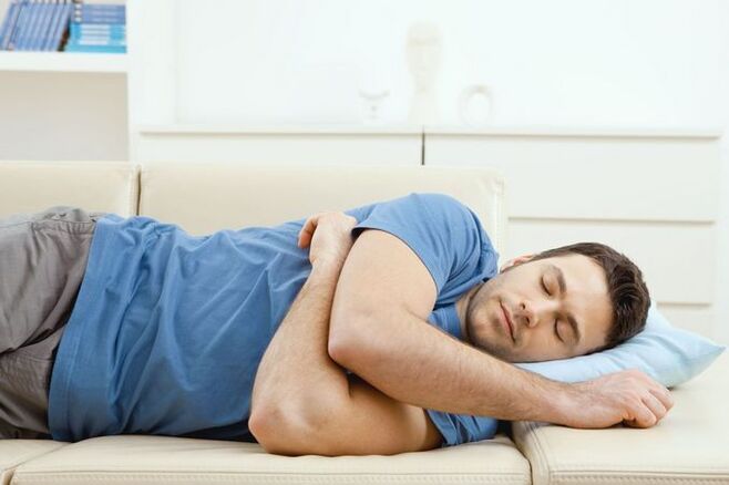 Poor sleeping posture as a cause of back pain